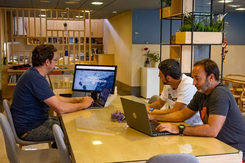 Dedicated coworking space at El Cabo coliving vs working from an Airbnb Dedicated coworking space at El Cabo coliving vs working from an Airbnb